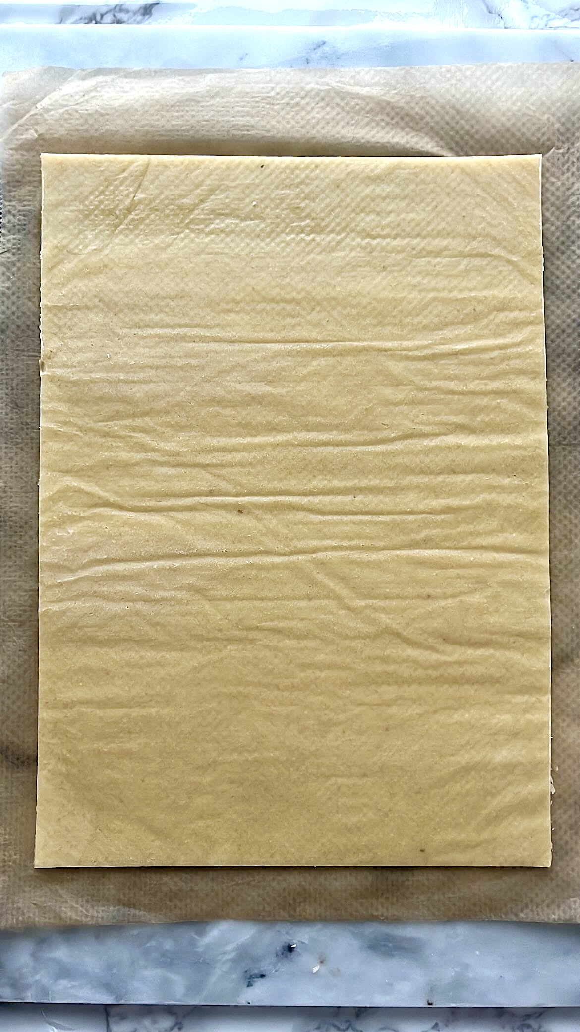 A plain flat dough